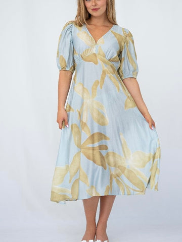 Big Button Linen Singlet- Black