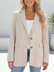 Linen Blazer- Beige