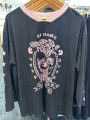 By Frankie L/Slv Tee- Lovers Club