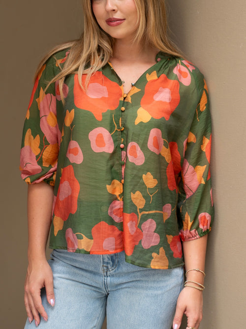Olivia Floral Blouse