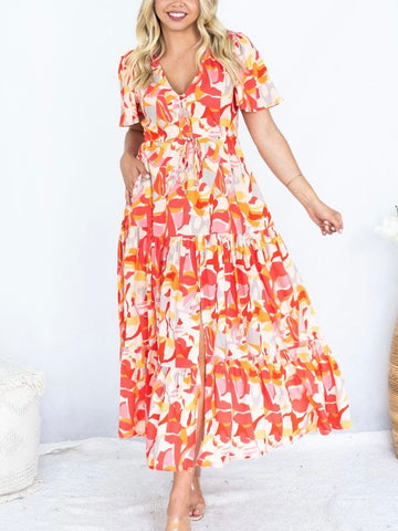 Davie Tiered Dress