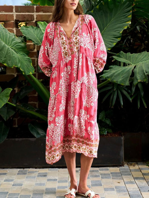 Gallagher Dress- Pink