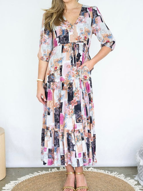 Patchwork Selma Dress