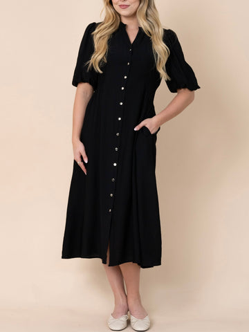 London Dress- Chocolate