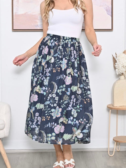 Eva Floral Maxi Skirt