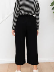 Bonnie Pants- Petite Length Black