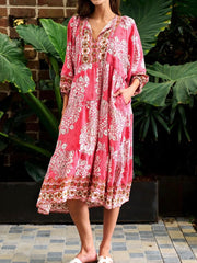 Gallagher Dress- Pink