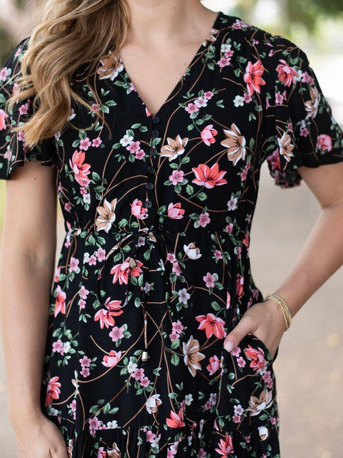 Selma Blossom Maxi Dress