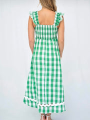 Jarna Gingham Dress