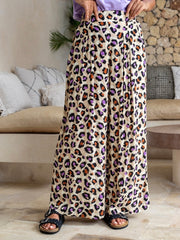 Bonnie Pant- Purple Leopard
