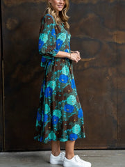 Eden Garden Midi Dress