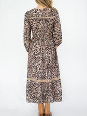Leopard Gardenia Dress