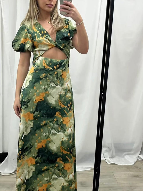 Carrie Green Dress