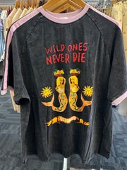 By Frankie Tee- Wild Ones Never Die-Black