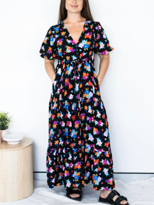 Selma Happy Flowers Dress