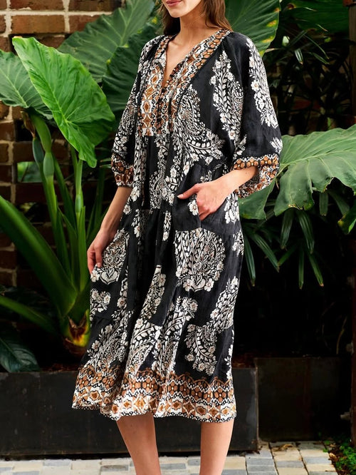 Gallagher Dress- Black